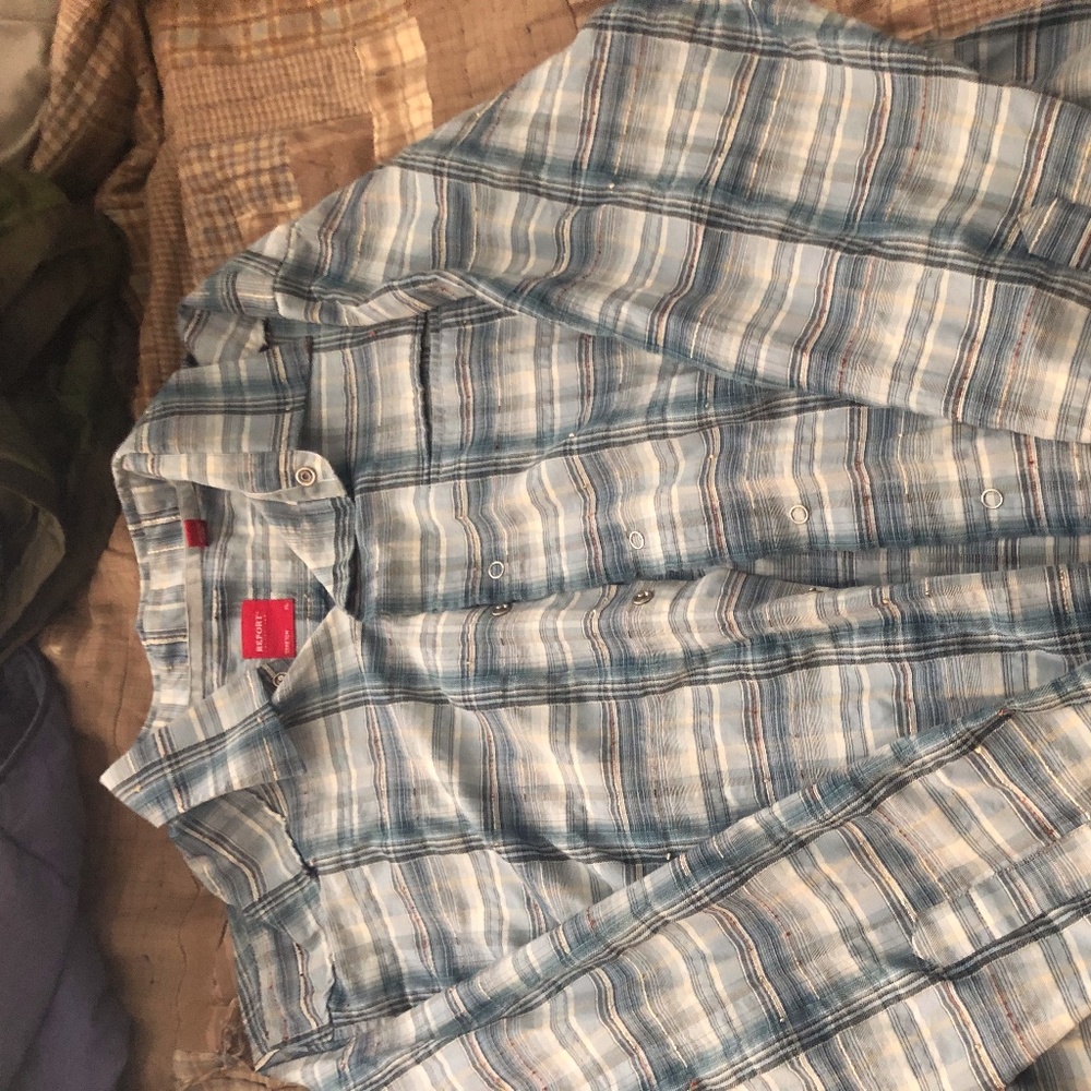 Report Collection Stretch XL Button Down